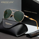 KINGSEVEN N7228 green polarized sunglasses for men