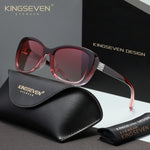 KINGSEVEN N7260 red polarized sunglasses for women