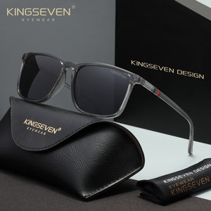 KINGSEVEN N7365 gray gray polarized sunglasses