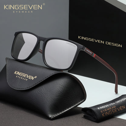 KINGSEVEN N7365 black white polarized sunglasses