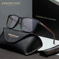 KINGSEVEN N7365 matte-black blue light sunglasses