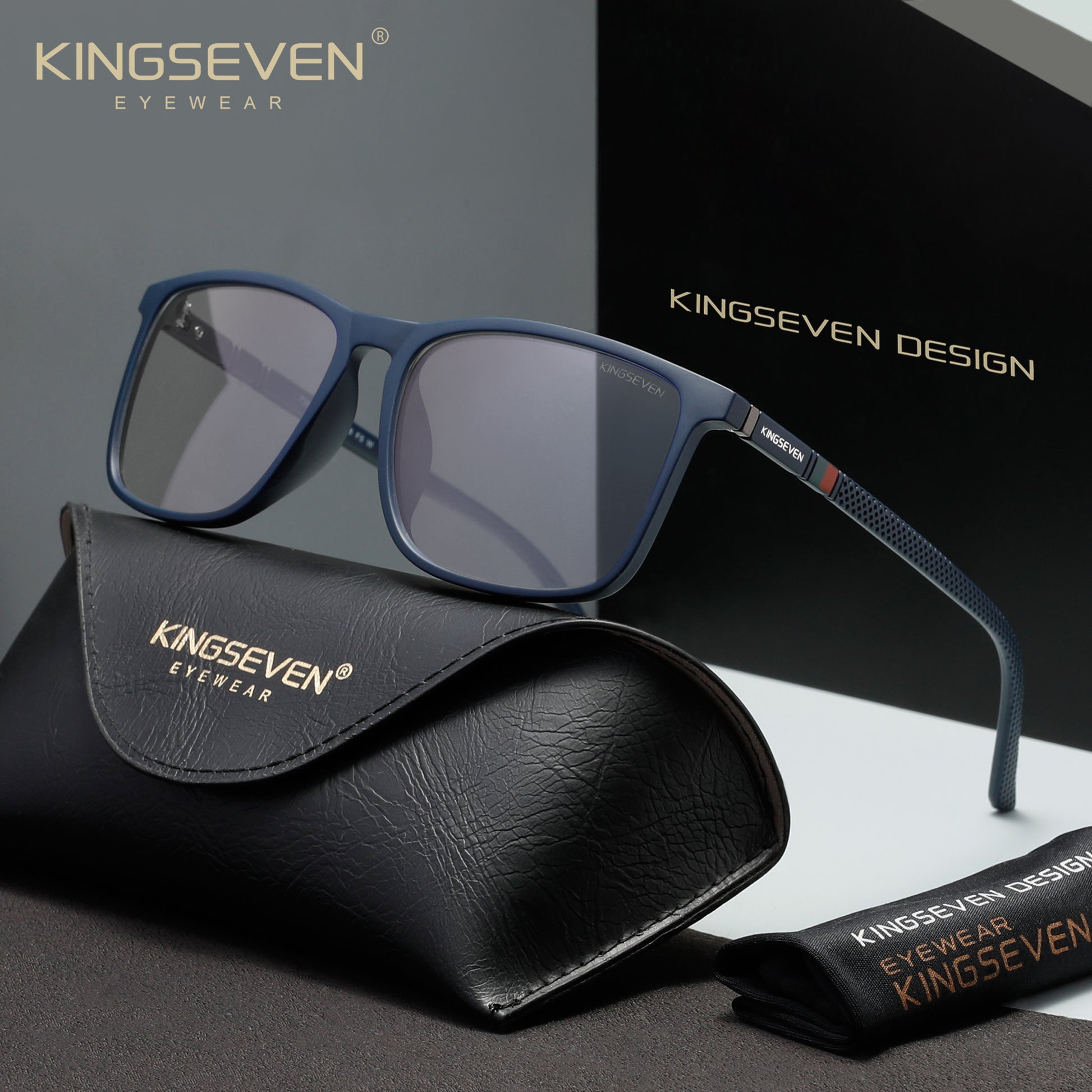 KINGSEVEN N7365 blue blue light sunglasses
