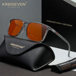 KINGSEVEN N7365 shiny-black 99% blue light sunglasses