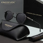 KINGSEVEN N7375 gun-gray polarized sunglasses for men