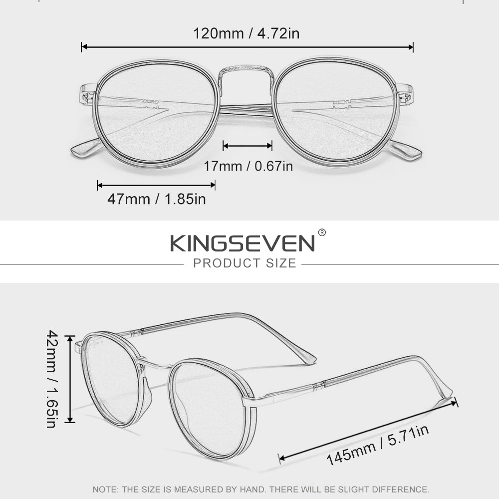 KINGSEVEN N7375 sunglasses size