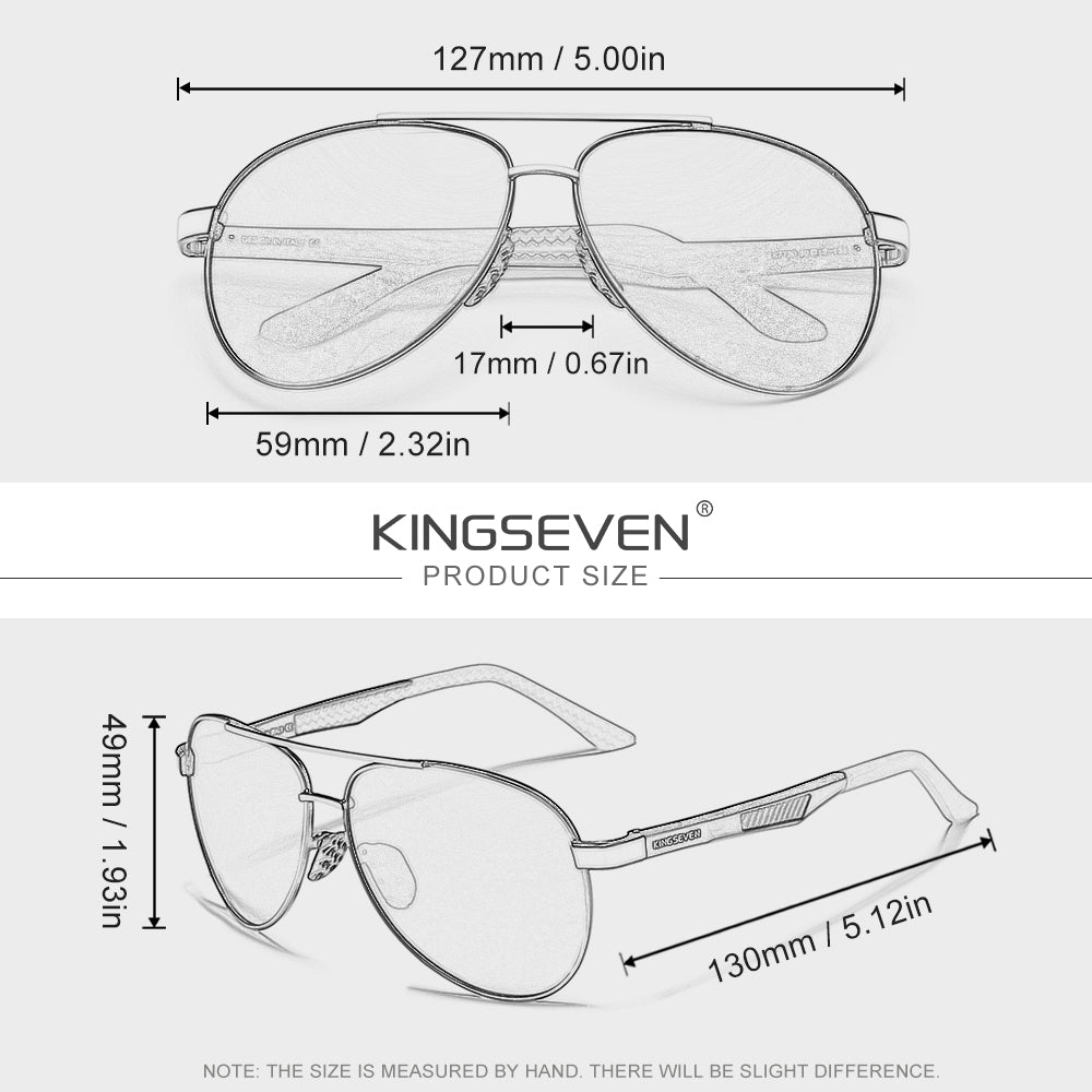 KINGSEVEN N724 sunglasses size