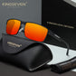 KINGSEVEN N7756 black red polarized sunglasses for men