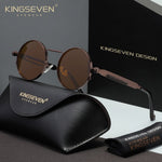 KINGSEVEN N7579 brown polorized sunglasses for men