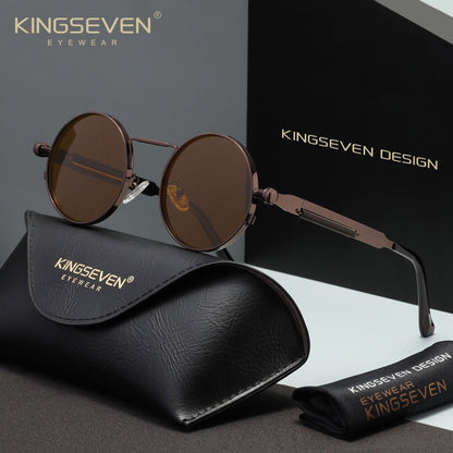 KINGSEVEN N7579 brown polorized sunglasses for men
