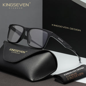 KINGSEVEN N780 black-black blue light sunglasses