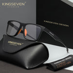 KINGSEVEN N780 black-orange blue light sunglasses