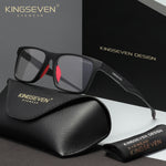 KINGSEVEN N780 black-red blue light sunglasses