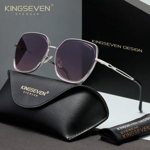 KINGSEVEN N7822 purple polarized sunglasses for women