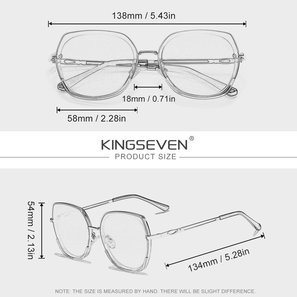 KINGSEVEN N7822 sunglasses size