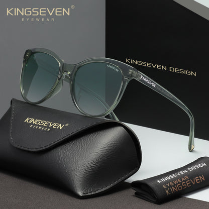 KINGSEVEN Women TR90 Polarized Sunglasses UV400 Protection N7825