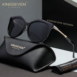 KINGSEVEN N7826 gray polarized sunglasses for women