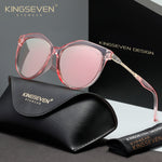 KINGSEVEN N7826 pink polarized sunglasses for women