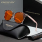 KINGSEVEN N7868 leopard-pink blue light sunglasses