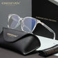 KINGSEVEN N7868 shiny-clear blue light sunglasses