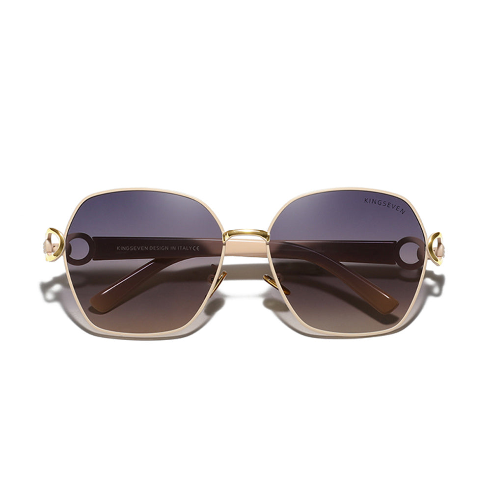 KINGSEVEN N7898 women polarized sunglasses aluminum frame
