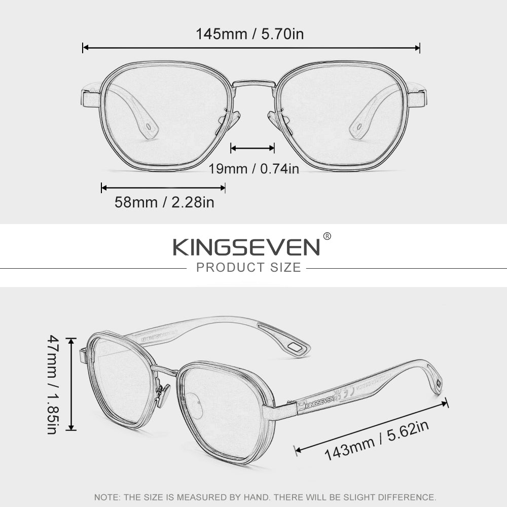 KINGSEVEN LE791 sunglasses size