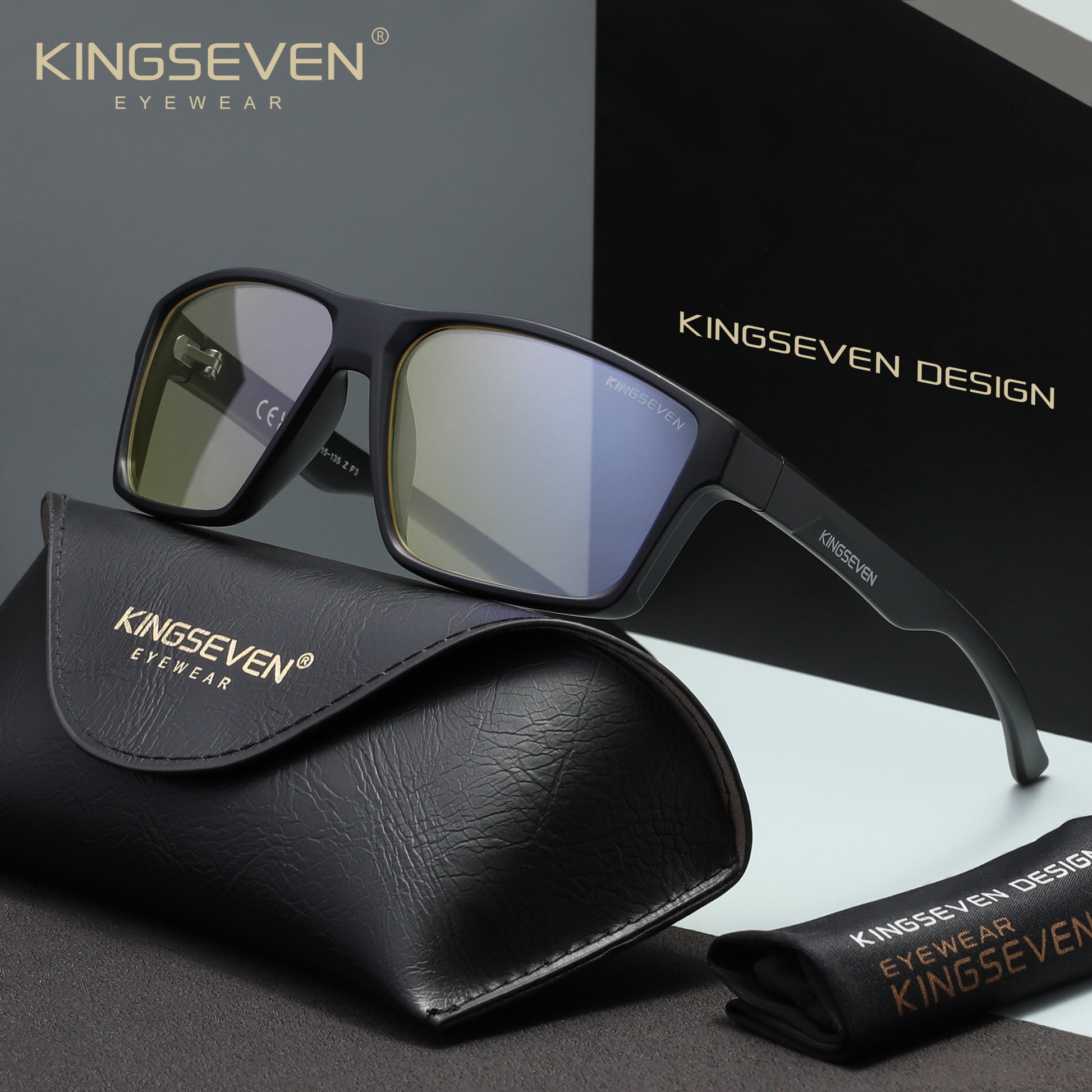 KINGSEVEN N799 65% blue-light blocking sunglasses