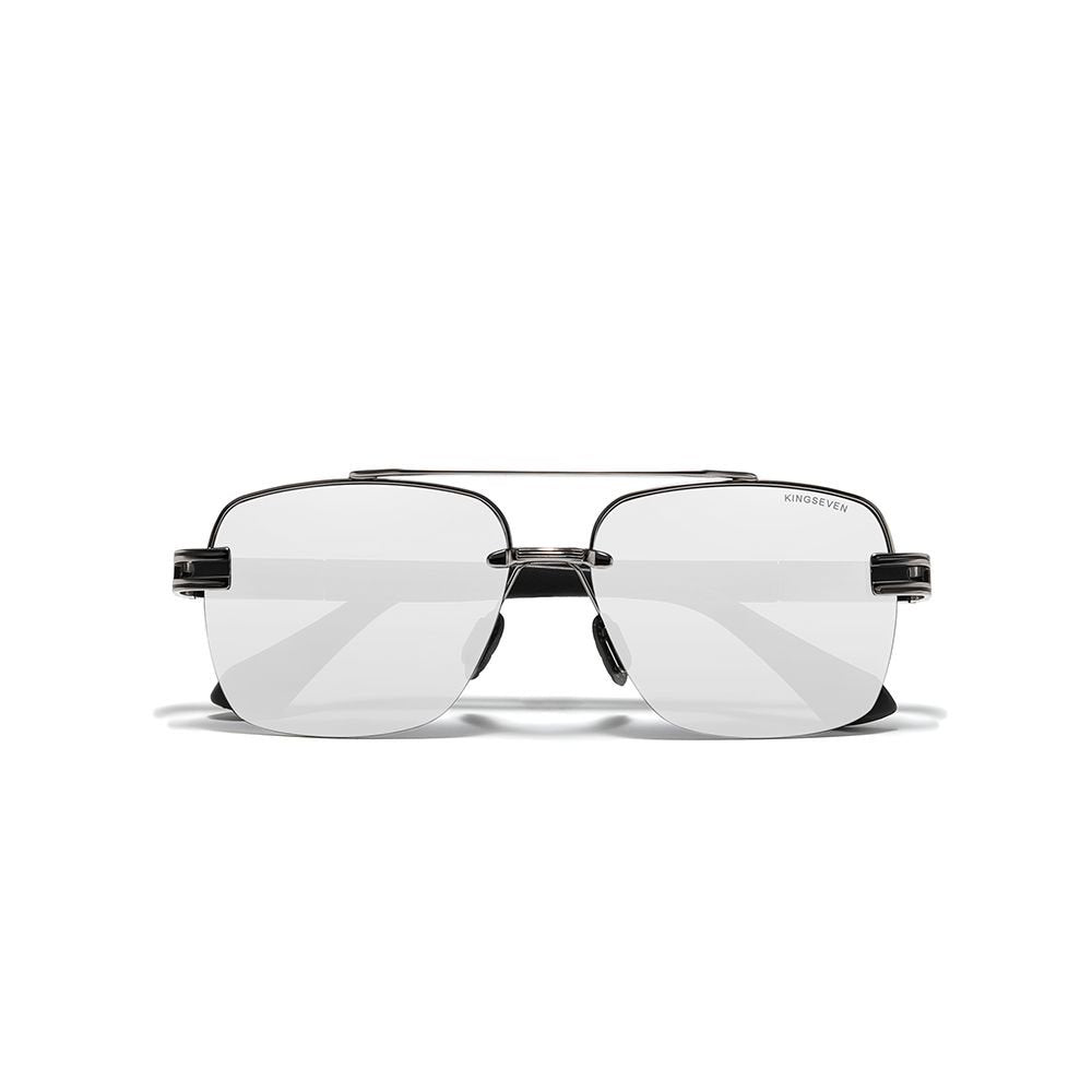KINGSEVEN N7666 gun white polarized lens UV400 protection