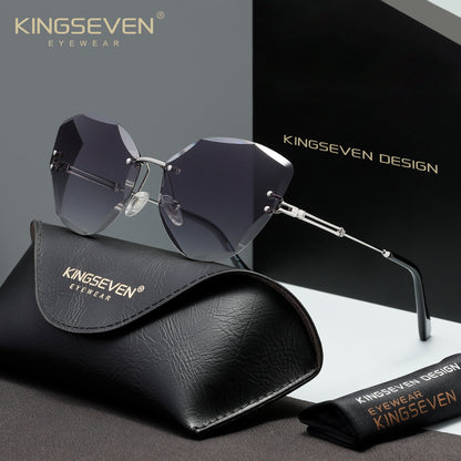 KINGSEVEN N801 gray sunglasses for women
