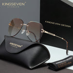 KINGSEVEN N802 brown sunglasses for women