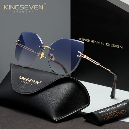 KINGSEVEN N807 blue polarized sunglasses for women