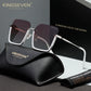 KINGSEVEN N808 white-gray polarized sunglasses for women