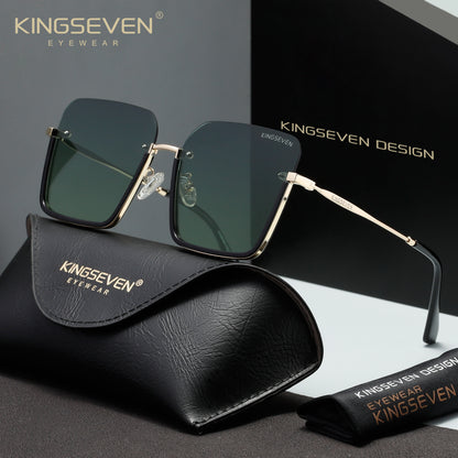 KINGSEVEN N808 green polarized sunglasses for women