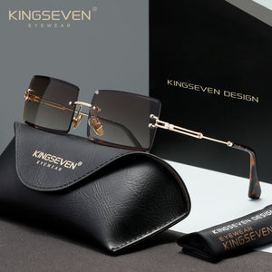 KINGSEVEN N810 brown polarized sunglasses for women