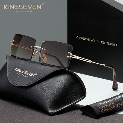 KINGSEVEN N810 brown polarized sunglasses for women