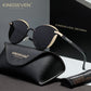 KINGSEVEN N7824 gold-black polorized sunglasses for women