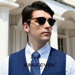 Man wearing KINGSEVEN W5516 sunglasses outdoor