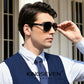Man wearing KINGSEVEN N7777 sunglasses outdoor