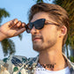 Man wearing KINGSEVEN W5510 sunglasses outdoor