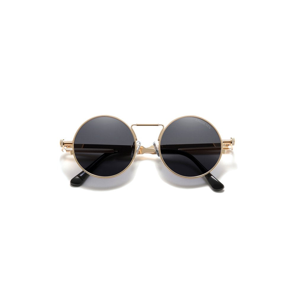 KINGSEVEN N7579 gold gray polarized lens UV400