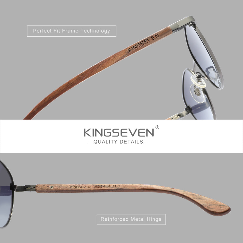 KINGSEVEN W5519 wooden frame details