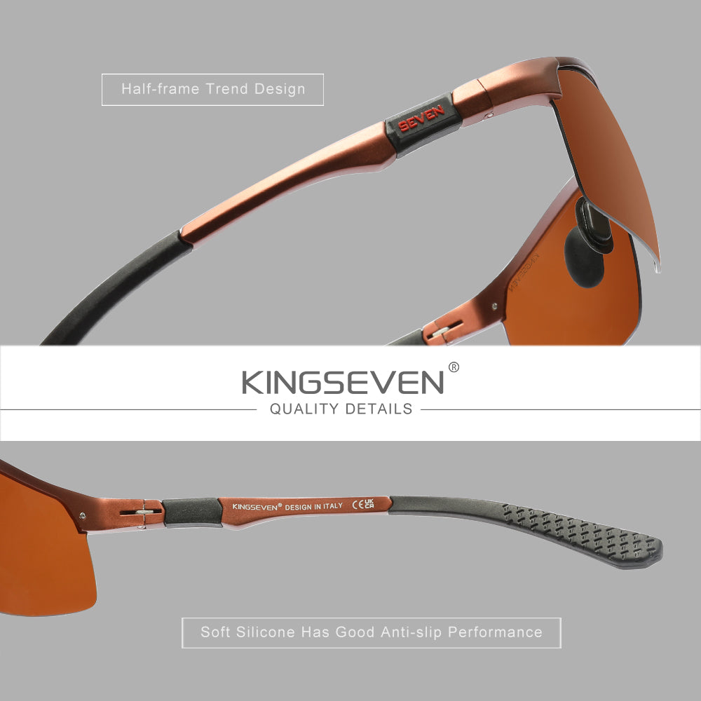 KINGSEVEN N9121 aluminum magnesium frame details