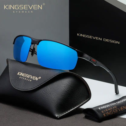 KINGSEVEN N9121 blue polarized sunglasses for men