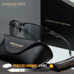 KINGSEVEN N9121 black-photochromic polarized sunglasses for men