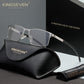 KINGSEVEN N9186 silver blue light sunglasses for men