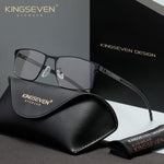 KINGSEVEN N9186 black blue light sunglasses for men
