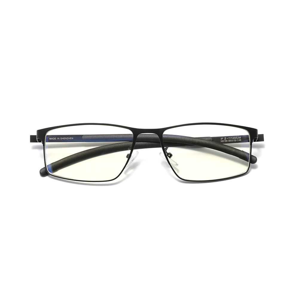 KINGSEVEN N9186 men blue light sunglasses titanium frame
