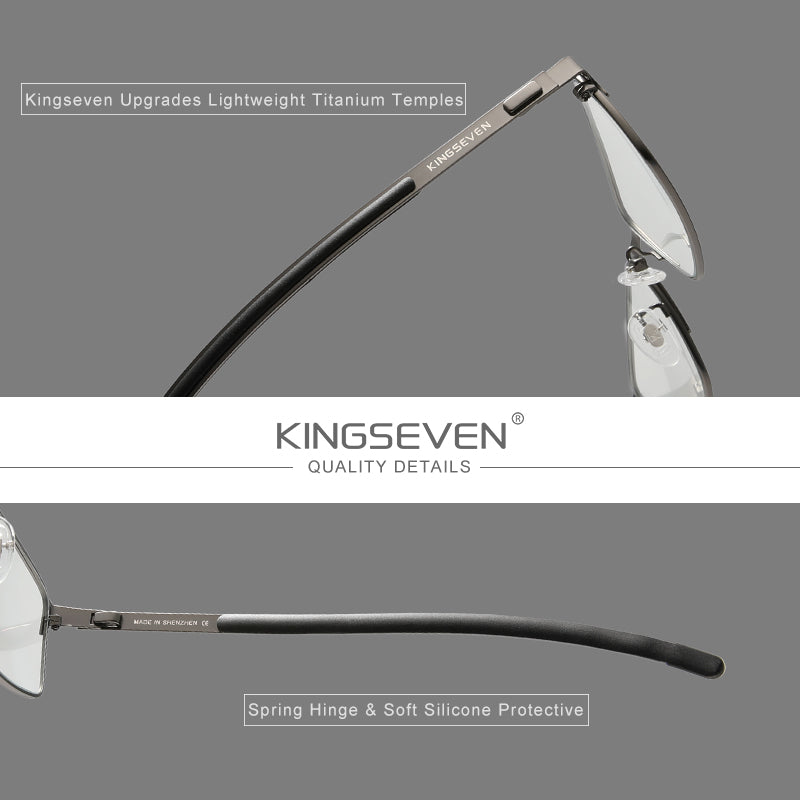 KINGSEVEN N9186 titanium magnesium frame details