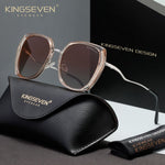 KINGSEVEN N7832 brown polorized sunglasses for women