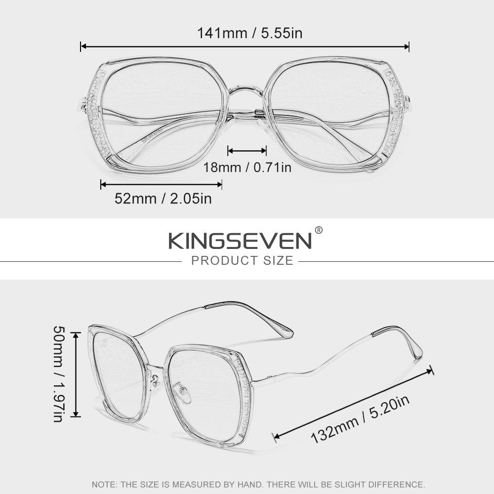 KINGSEVEN N7832 sunglosses size