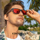 Man wearing KINGSEVEN W5508 sunglasses outdoor